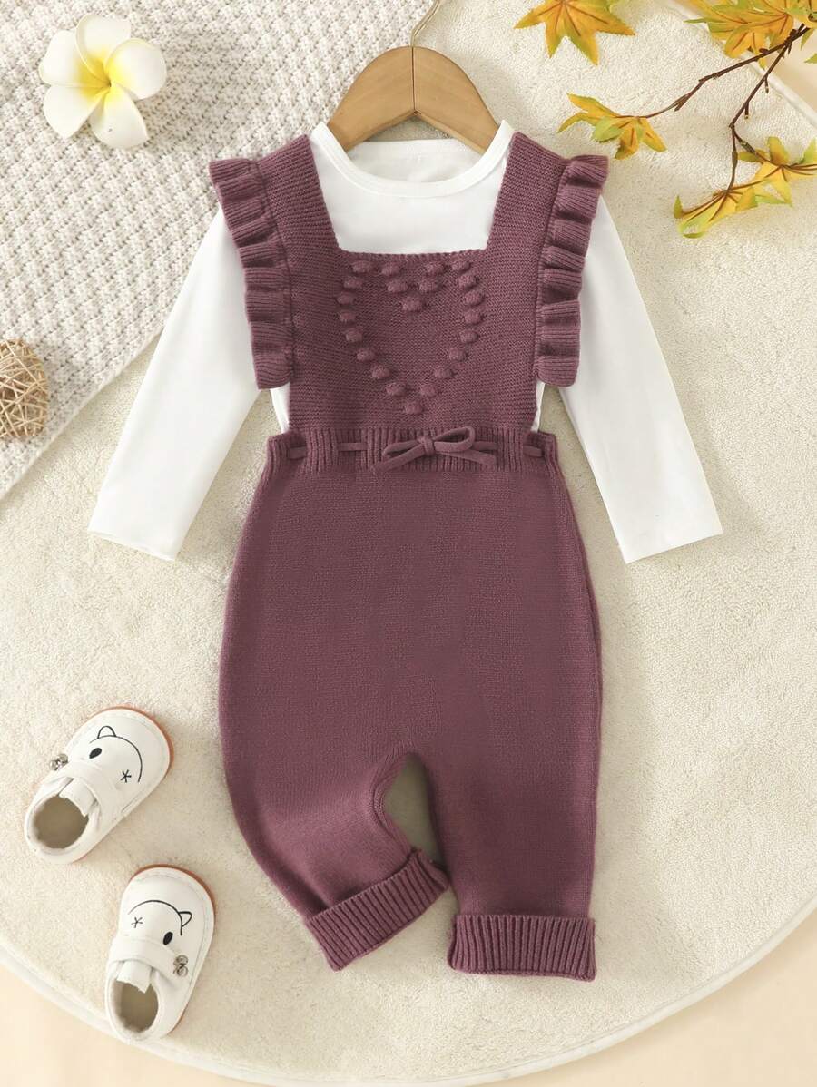 Macacão Feminino Suéter com Babadinho e Cordão na Cintura – Conforto & Estilo | Baby Zoo
