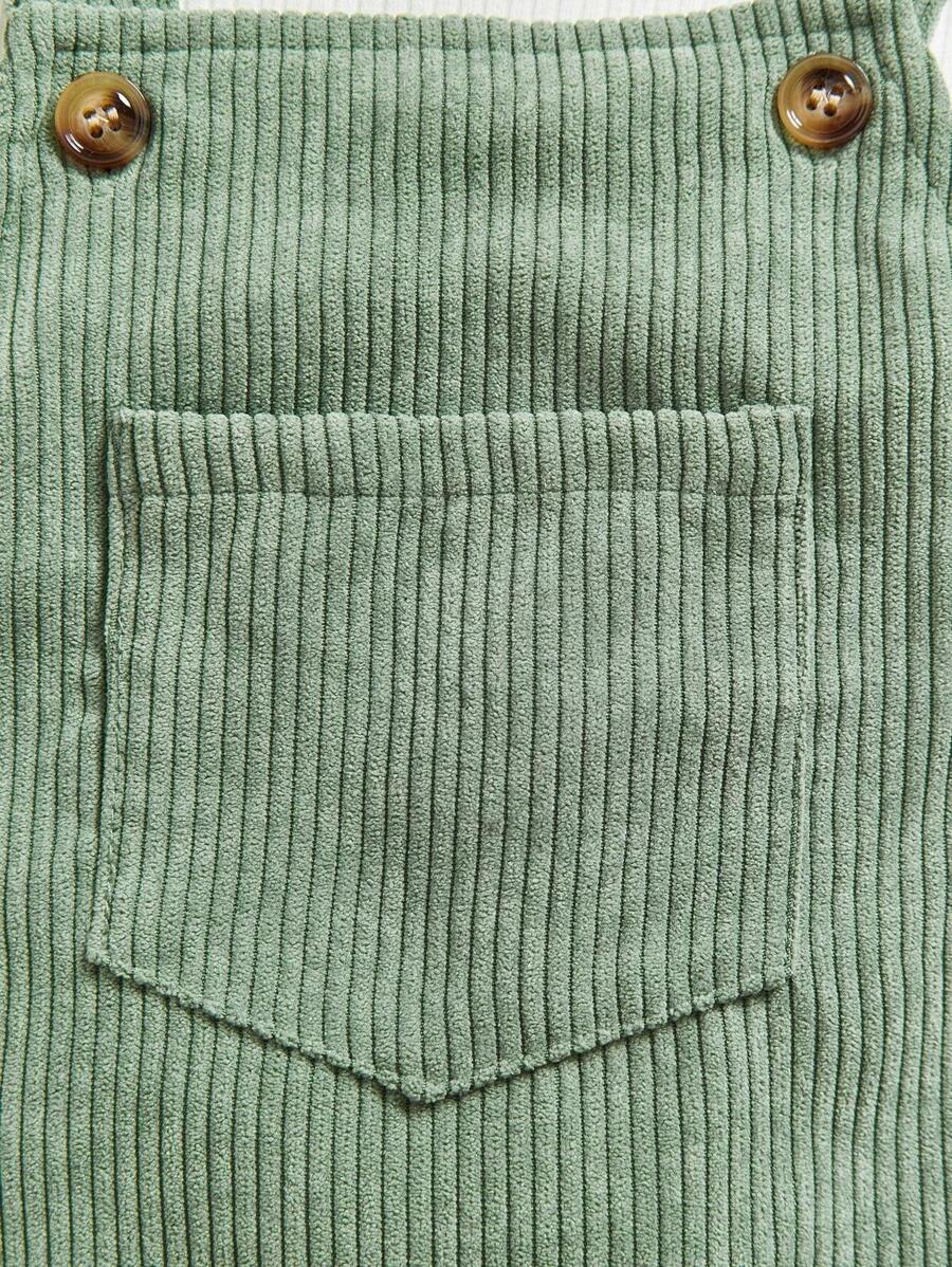 Macacão Feminino Floral Bordado Sem Camiseta – Vestido Overall | Baby Zoo