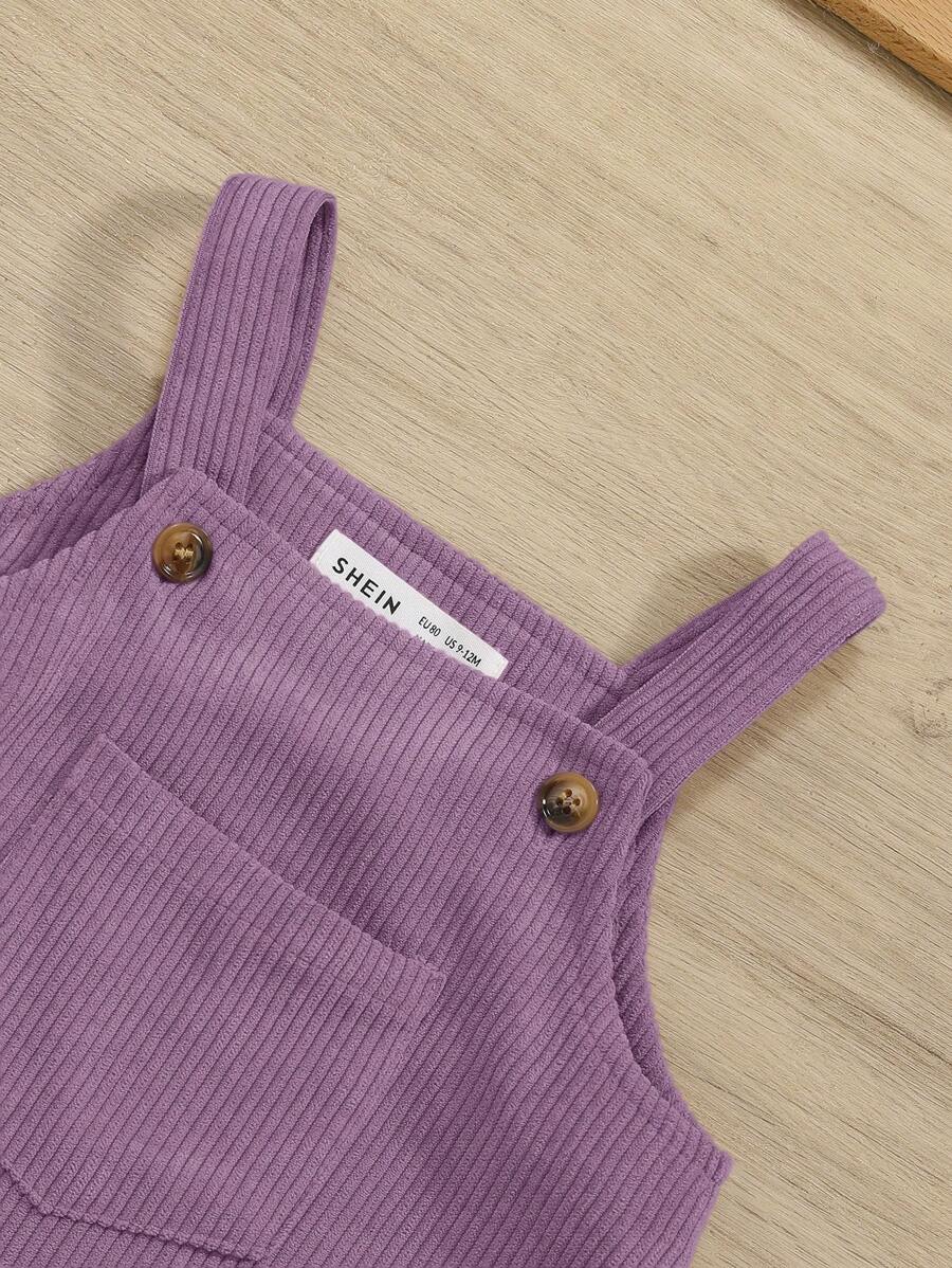 Macacão Feminino Floral Bordado Sem Camiseta – Vestido Overall | Baby Zoo